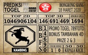 Prediksi Hongkong Siang Hari Ini 18 Mar 2020