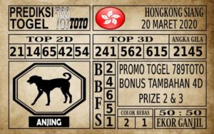 Prediksi Hongkong Siang Hari Ini 20 Mar 2020