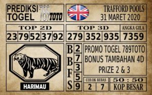 Prediksi Trafford Pools Hari Ini 31 Mar 2020