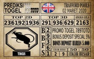 Prediksi Trafford Pools Hari Ini 02 Mar 2020