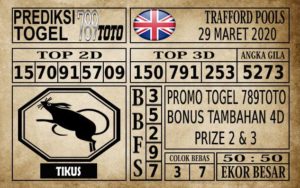 Prediksi Trafford Pools Hari Ini 29 Mar 2020