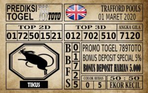 Prediksi Trafford Pools Hari Ini 01 Mar 2020