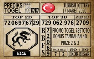 Prediksi Turkish Lottery Hari Ini 17 Mar 2020