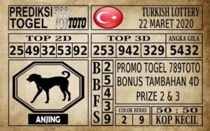 Prediksi Turkish Lottery Hari Ini 22 Mar 2020