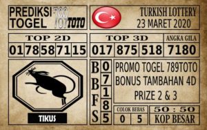 Prediksi Turkish Lottery Hari Ini 23 Mar 2020