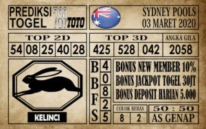 prediksi Sydney pools