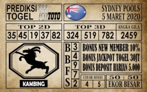Prediksi Sydney Pools Hari Ini