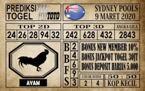 Prediksi Sydney Pools Hari Ini