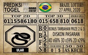 Prediksi Brazil Lottery Hari Ini 27 Apr 2020