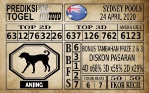 Prediksi Sydney Pools Hari Ini 24 Apr 2020 Prediksi Sydney Pools Hari Ini 24 Apr 2020
