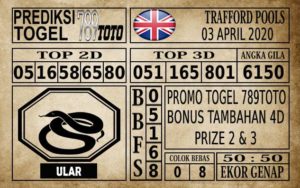 Prediksi Trafford Pools Hari Ini 03 Apr 2020