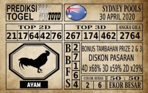 Prediksi Sydney Pools Hari Ini 30 Apr 2020 Prediksi Sydney Pools Hari Ini