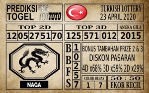 Prediksi Turkish Lottery Hari Ini 23 Apr 2020 Prediksi Turkish Lottery Hari Ini 23 Apr 2020