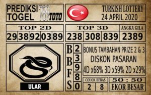 Prediksi Turkish Lottery Hari Ini 24 Apr 2020 Prediksi Turkish Lottery Hari Ini 24 Apr 2020