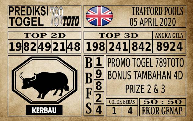Prediksi Trafford Pools Hari Ini 05 Apr 2020