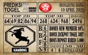 Prediksi Hongkong Siang Hari Ini