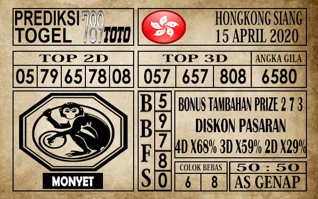 Prediksi Hongkong Siang Hari Ini