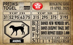 Prediksi Hongkong Siang Hari Ini