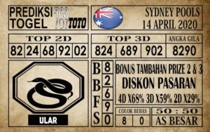 sdy14 Prediksi Sydney Pools Hari Ini