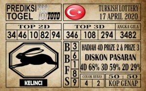 tk17 Prediksi Turkish Lottery Hari Ini 17 Apr 2020