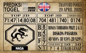 Prediksi Trafford Pools 20 April 2020