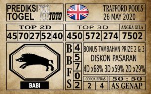 Prediksi Trafford Pools Hari Ini 26 Mei 2020