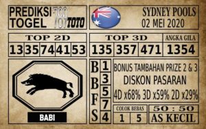 Prediksi Sydney Pools Hari Ini 02 Mei 2020 Prediksi Sydney Pools Hari Ini 02 Mei 2020