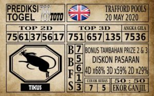 Prediksi Trafford Pools Hari Ini 20 Mei 2020 Prediksi Trafford Pools Hari Ini 20 Mei 2020