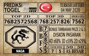 Prediksi Turkish Lottery Hari Ini 04 Mei 2020