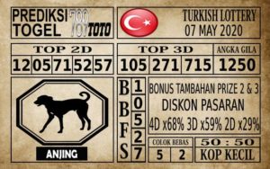 Prediksi Turkish Lottery Hari Ini 07 Mei 2020