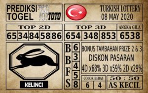 Prediksi Turkish Lottery Hari Ini 08 Mei 2020