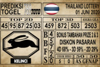 Prediksi Thailand Lottery Hari Ini 1 Juni 2020 Prediksi Thailand Lottery Hari Ini 1 Juni 2020