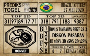 Prediksi Brazil Lottery 27 Mei 2020