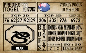 Prediksi Sydney Pools 19 Mei 2020