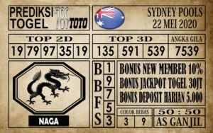 Prediksi Sydney Pools 22 Mei 2020