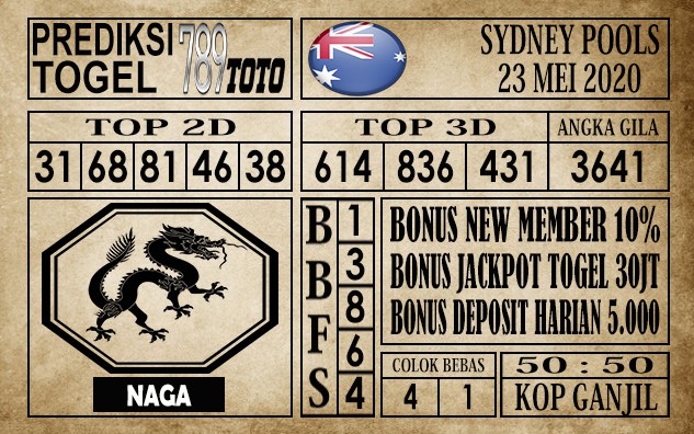 Prediksi Sydney Pools 23 Mei 2020