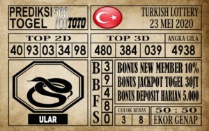 Prediksi Turksih Lottery 23 Mei 2020