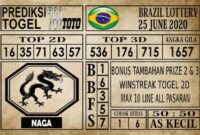 Prediksi Brazil Lottery Hari Ini 25 Juni 2020