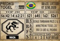 Prediksi Brazil Lottery Hari Ini 07 Juni 2020