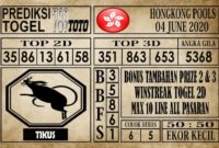 Prediksi Hongkong Pools Hari Ini 04 Juni 2020