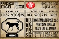Prediksi Hongkong Siang Hari Ini 04 Juni 2020