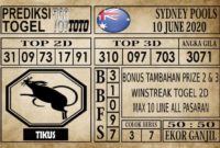 Prediksi Sydney Pools Hari Ini 10 Juni 2020 Prediksi Sydney Pools Hari Ini 10 Juni 2020
