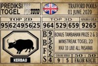 Prediksi Trafford Pools Hari Ini 01 Juni 2020