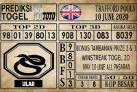 Prediksi Trafford Pools Hari Ini 10 Juni 2020
