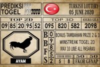 Prediksi Turkish Lottery Hari Ini 05 Juni 2020