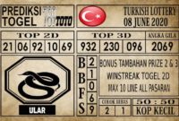 Prediksi Turkish Lottery Hari Ini 08 Juni 2020