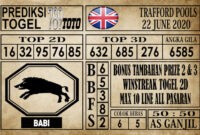 Prediksi Trafford Pools Hari Ini 22 Juni 2020