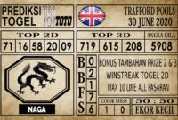 Prediksi Trafford Pools Hari Ini 30 Juni 2020