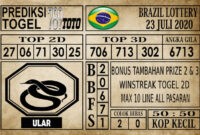 BRZ 23Prediksi Brazil Lottery Hari Ini 23 Juli 2020 Prediksi Brazil Lottery Hari Ini 23 Juli 2020