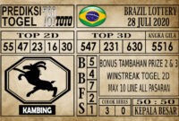 BRZ 28Prediksi Brazil Lottery Hari Ini 28 Juli 2020 Prediksi Brazil Lottery Hari Ini 28 Juli 2020